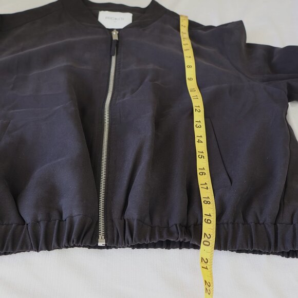 Bomber Jacket - Black - Ricki's - Medium - Picture 7 of 12